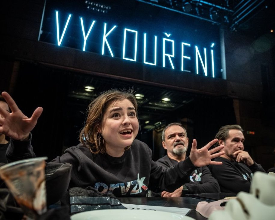Divadlo Husa na Provázku. Jiří Havelka: Vykouření © David Konečný