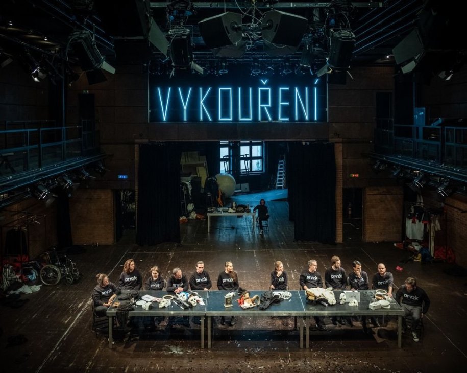 Divadlo Husa na Provázku. Jiří Havelka: Vykouření © David Konečný