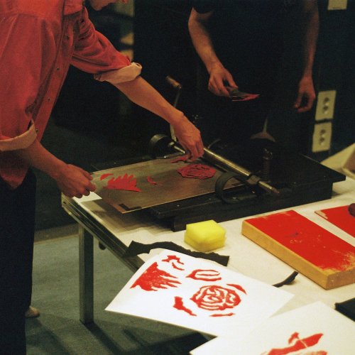 Tabula Rasa: Screen printing and Intaglio